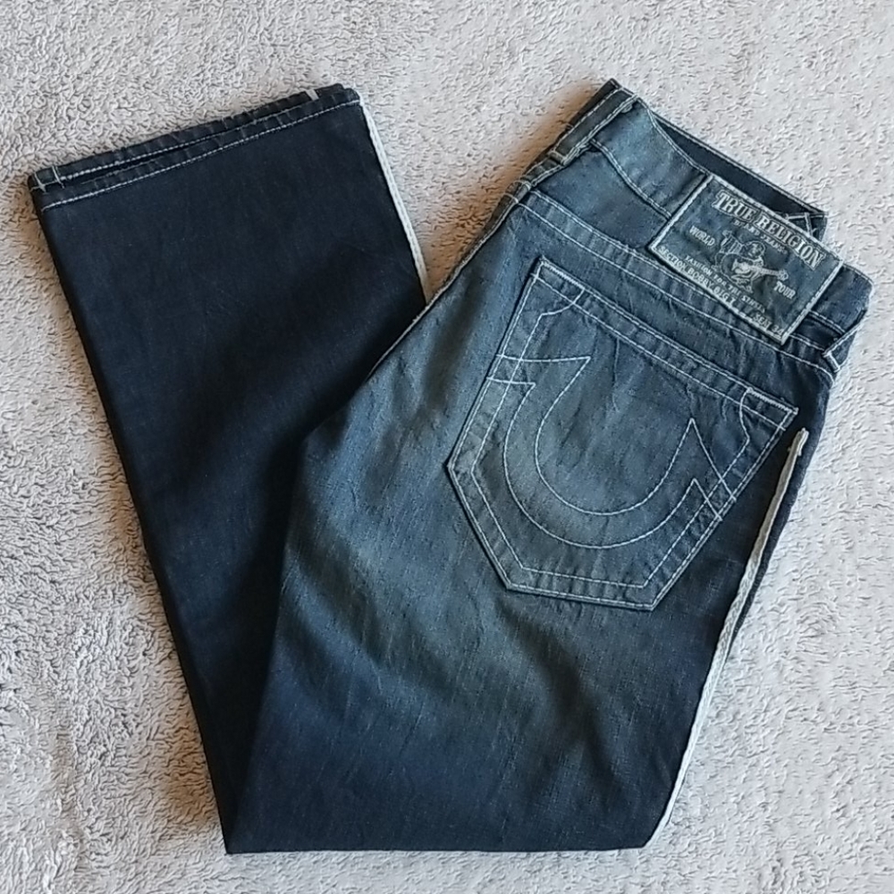 True Religion Men's Bobby Big T Jeans